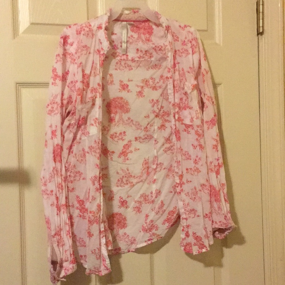LC Conrad Pink blouse perfect for office work job